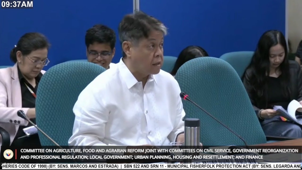 LIVE: Senate Hearing on Municipal Fisherfolk Protection Act (February 18, 2026)