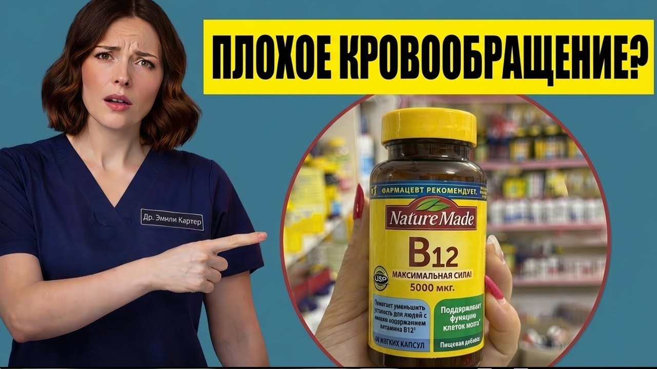 Пожилые вы принимаете витамин B12 неправильным способом (объясняет врач)
