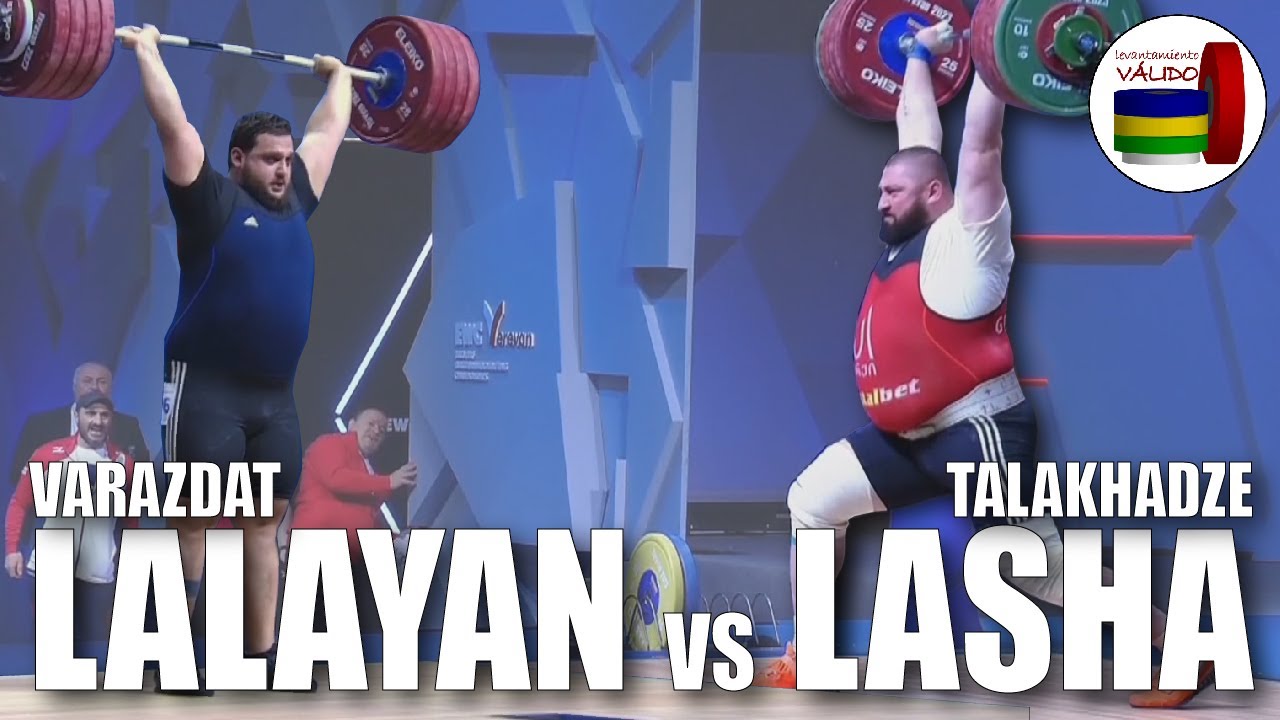 Lasha TALAKHADZE vs Varazdat LALAYAN | Cara a cara European Weightlifting Championships 2023 | +109