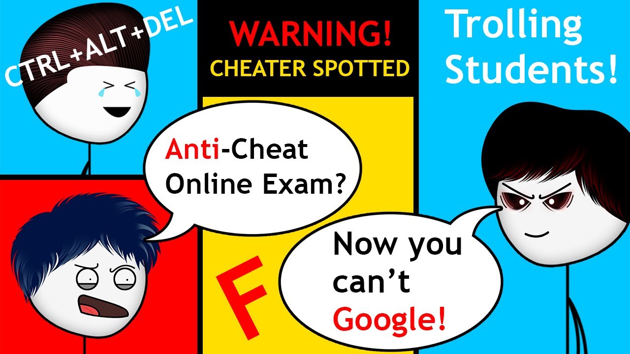 When a Gamer has Online Exams | Axzyte