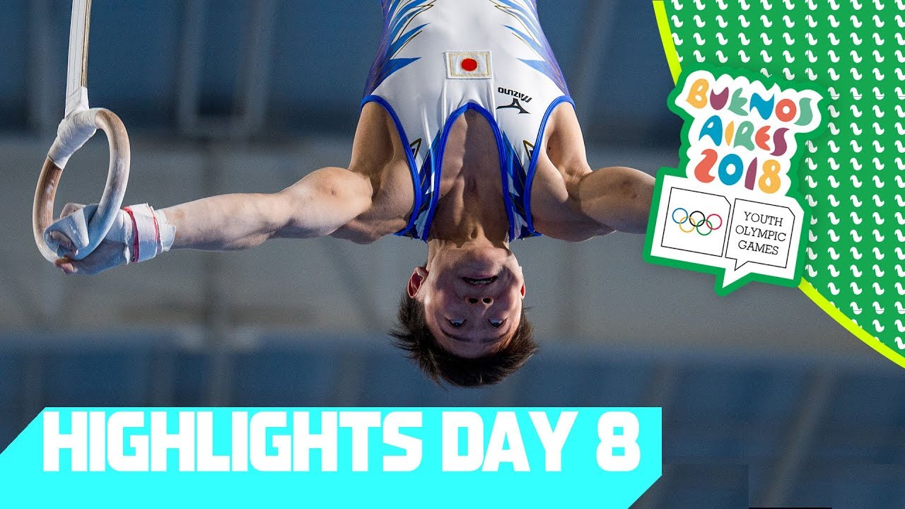 High Flying Gymnastics & stunning Hockey Finals | YOG 2018 Day 8 | Top Moments
