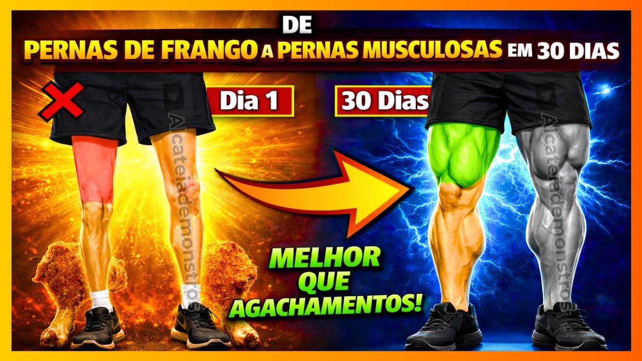 Se Você Tem PERNAS DE FRANGO Faça Estes Exercícios