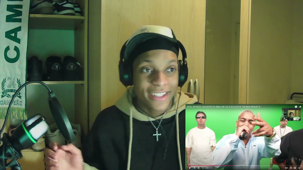 SUPEROU A THE BOX 2?! | Bruno React | MEDLEY THE BOX 8(DUDU,BORGES,SALVADOR DA RIMA,MC IGU)