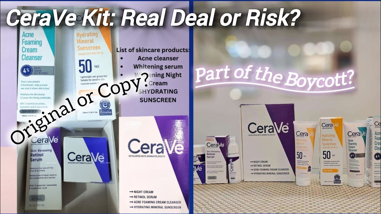 Is This CeraVe Kit Real or Fake? Unbelievable Price Review!