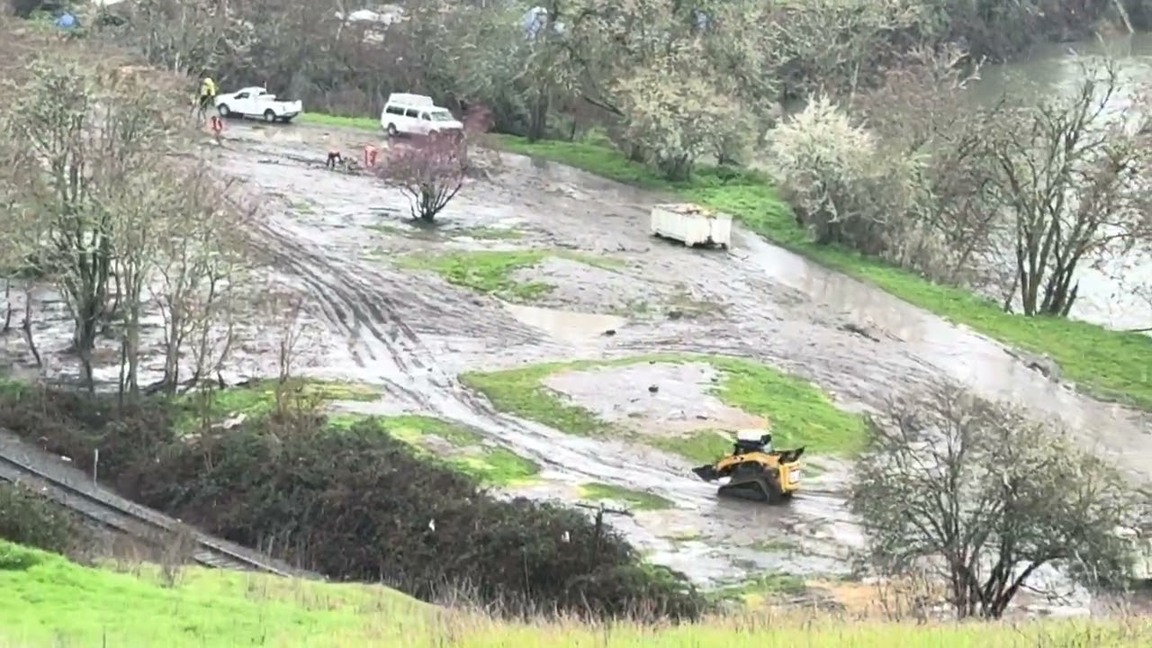 Roseburg Oregon March 4 2026 Deer Creek Park Homeless Camp Clean Up 