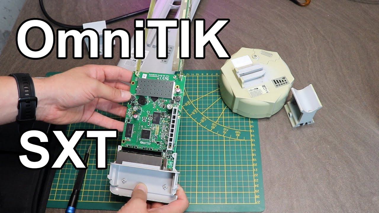 Mikrotik Omnitik i SXT wewnątrz
