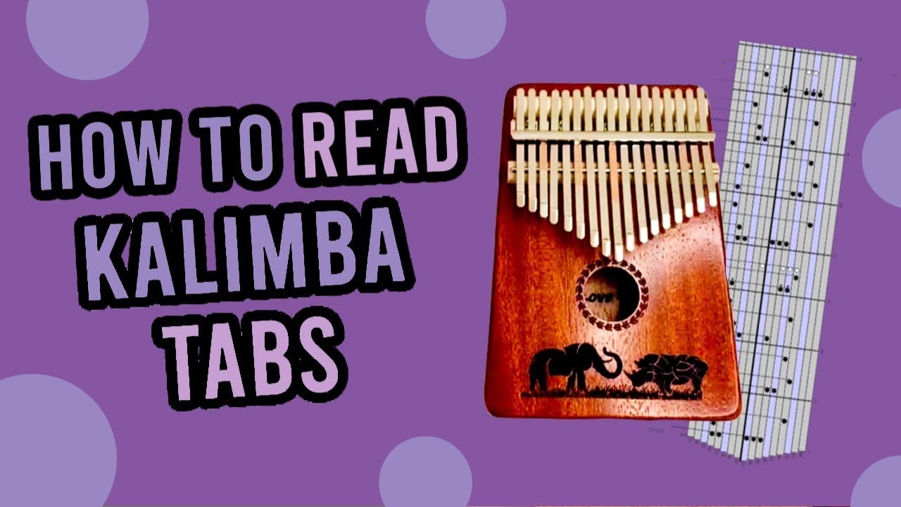 Kalimba Basics: How to READ KALIMBA TABS in 10 minutes
