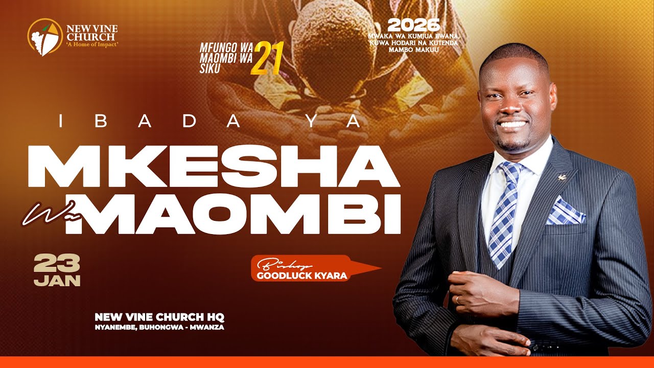 IBADA YA MKESHA WA MAOMBI | NEW VINE CHURCH HQ