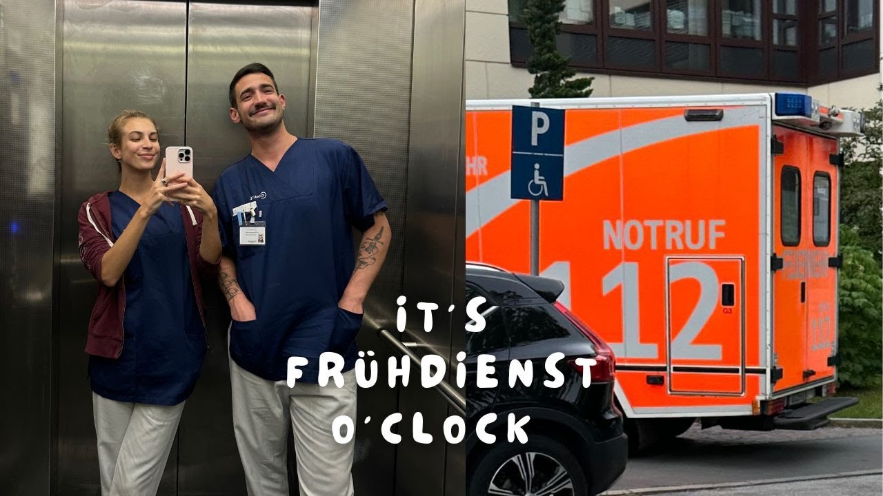 It´s Frühdienst o'clock 🏥 // Schwester Luisa