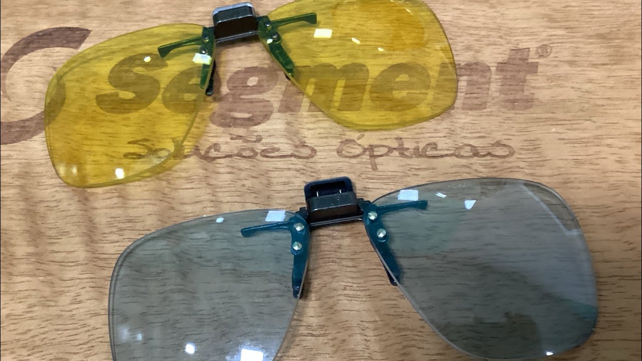 STARGARDT - LENTES CLIP-ON COM FILTRO MEDICINAL DA SEGMENT