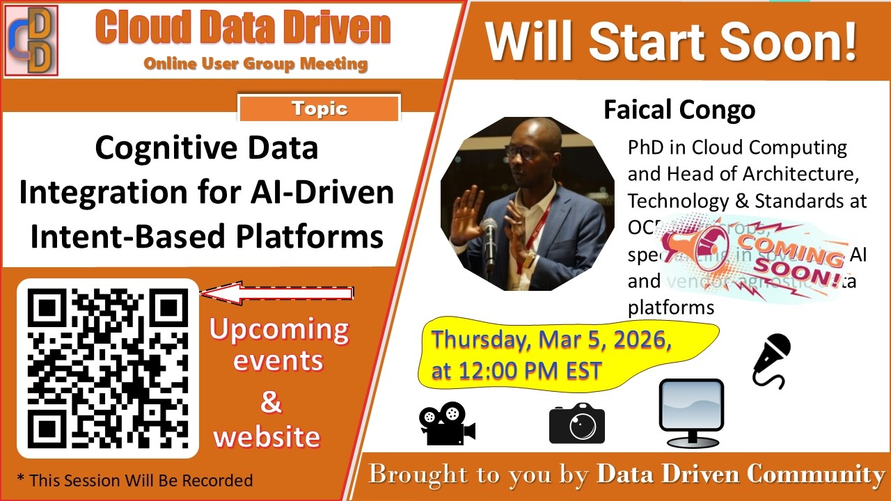 CDD | 2026-03-05 | Cognitive Data Integration for AI-Driven Intent-Based Platforms | Fa&iuml;&ccedil;al Congo