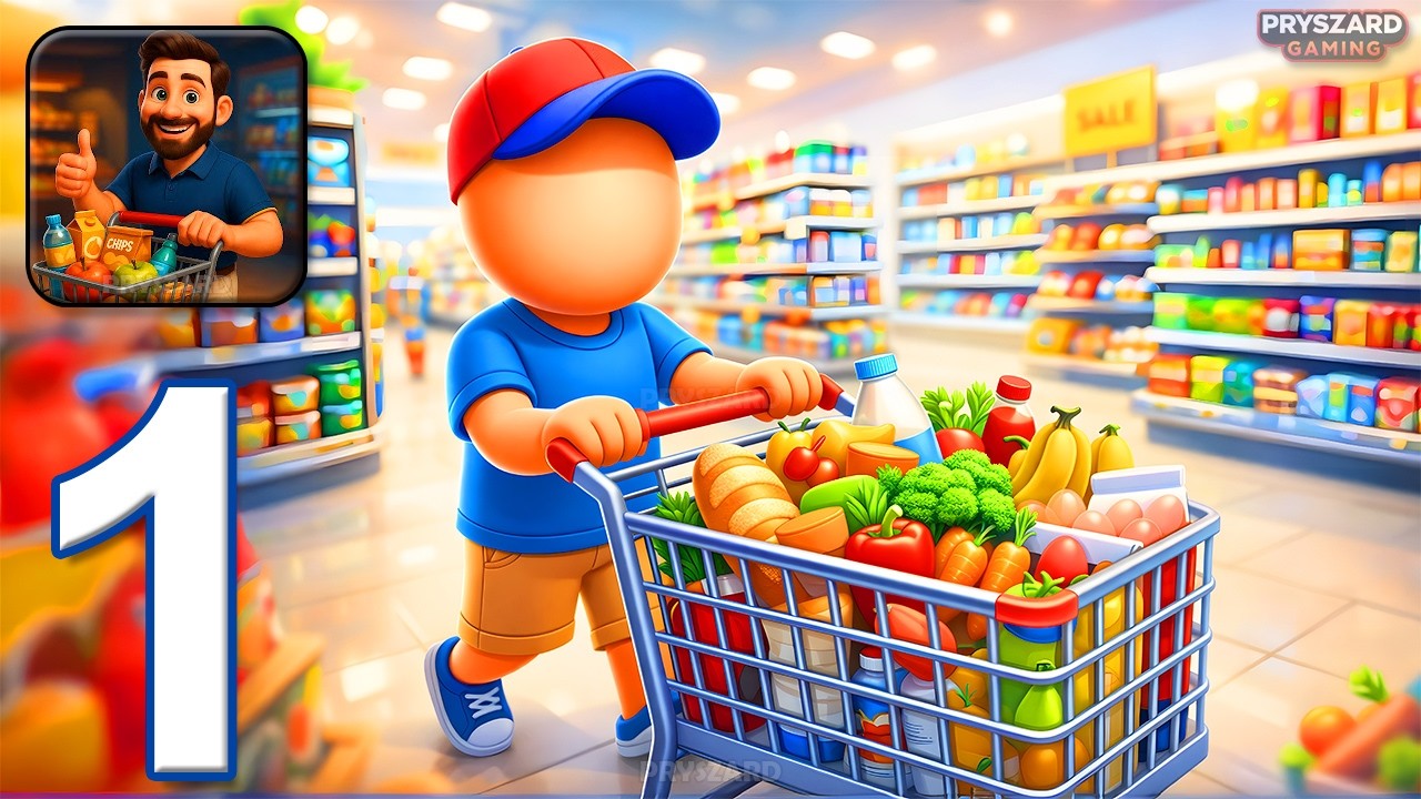 My Supermarket: Shop Rush - Gameplay Walkthrough Part 1 - Supermarket Shop Rush (iOS, Android)