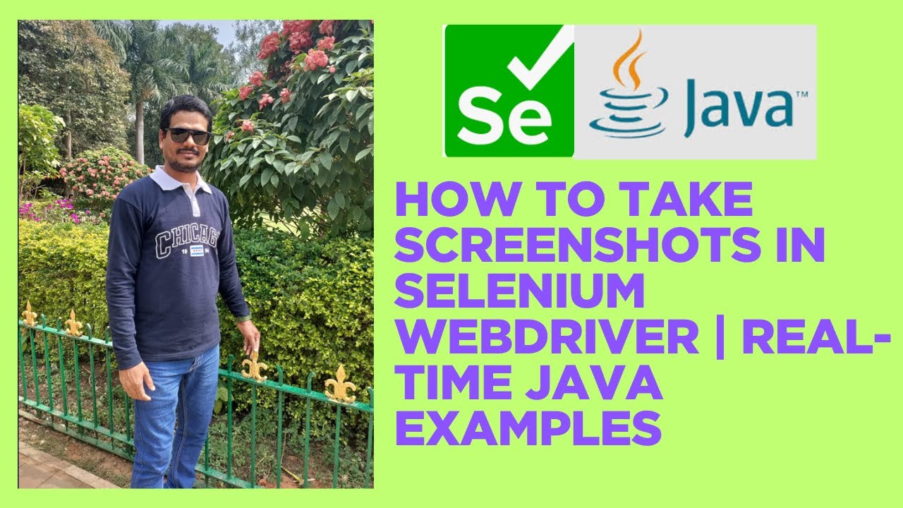 How to Take Screenshots in Selenium WebDriver | Real-Time Java Examples