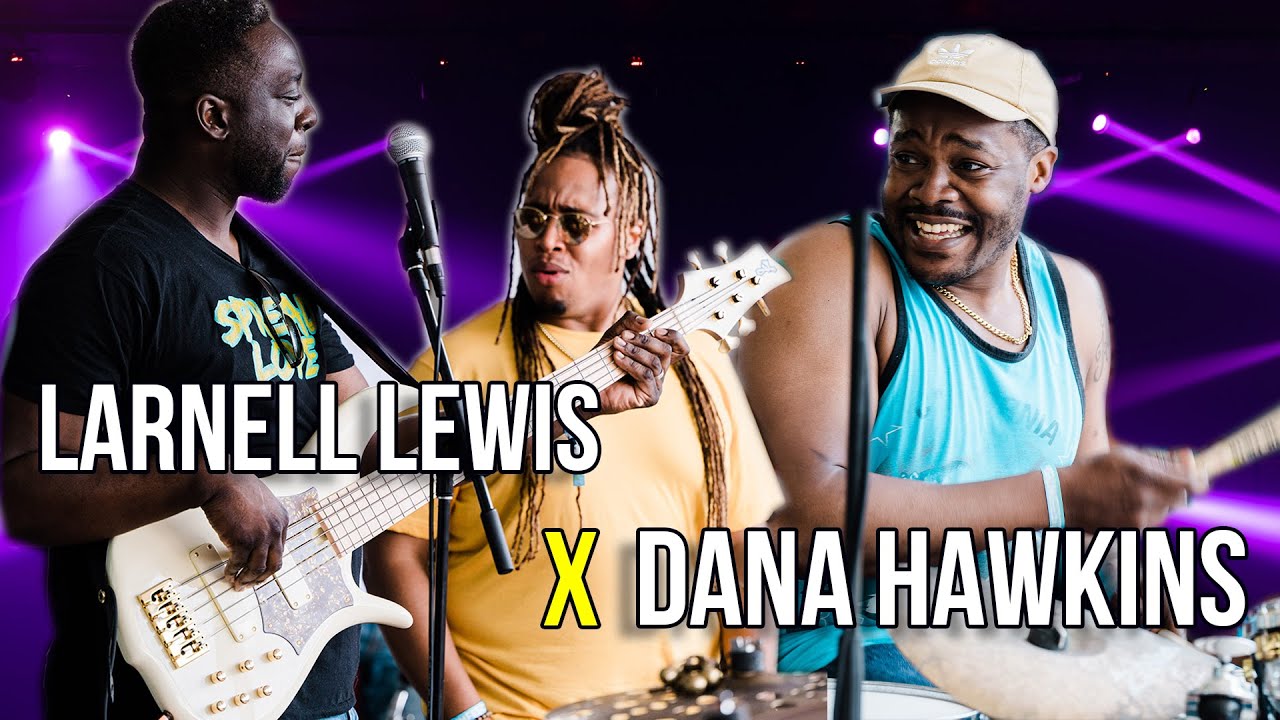 Larnell Lewis and Dana Hawkins SWITCH INSTRUMENTS!