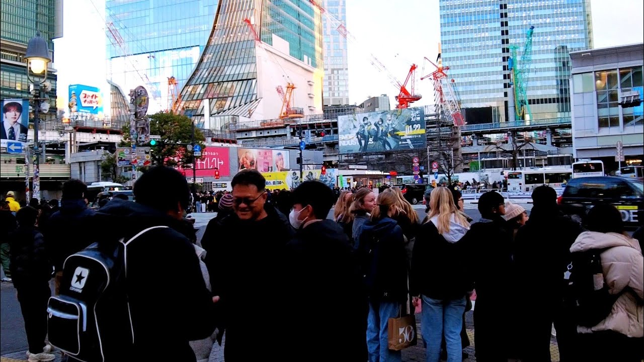 4K Walking in Shibuya, Harajuku, Omotesando and Aoyama. Tokyo, Japan. 