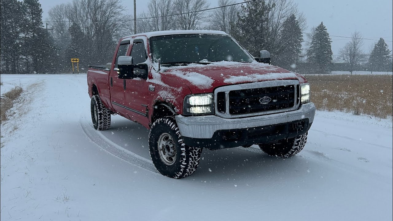 Start up and winter driving 2000 7.3