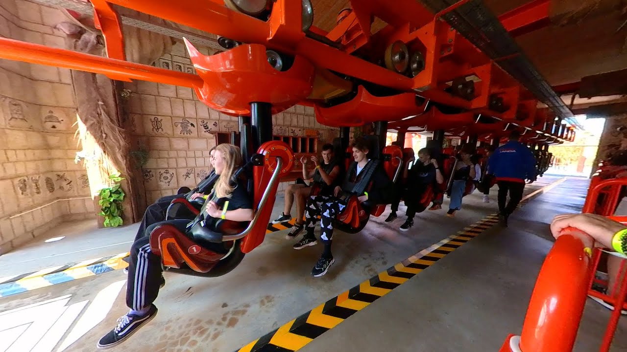 Mayan Rollercoaster, Energylandia 2023 (4K) (POV) (Zator, Poland) GoPro HERO 11