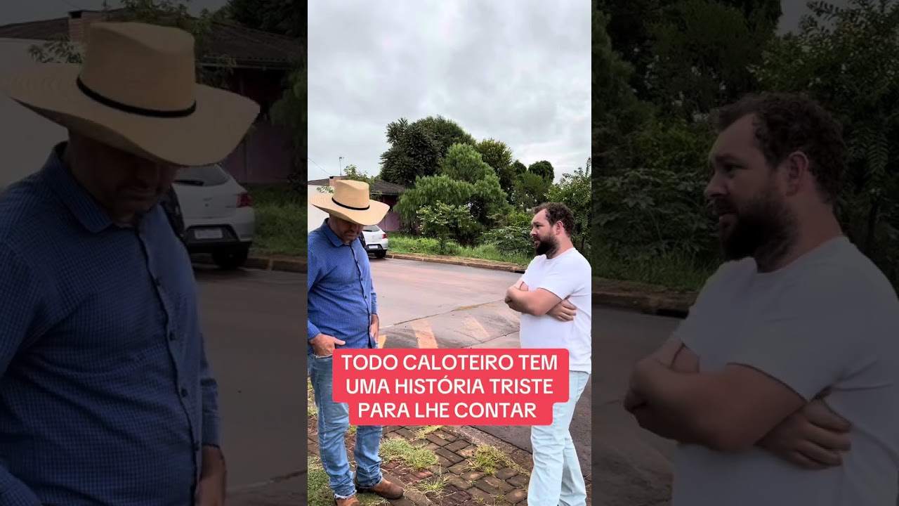 HISTÓRIA DO CALOTEIRO #reflexão #familia 