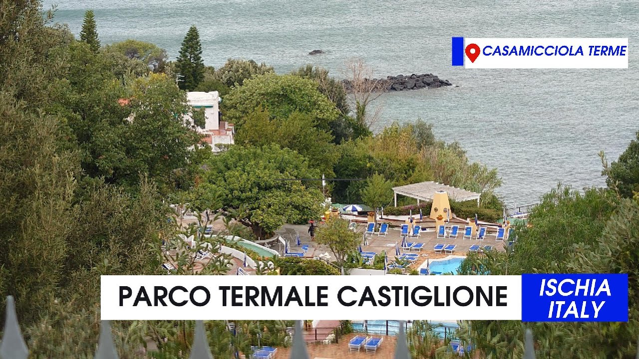 [4K] Parco Termale Castiglione (Casamicciola Terme), Ischia - Italy