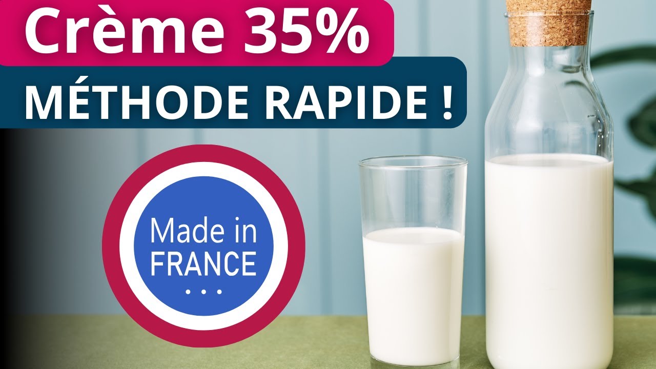Faire de la Crème Liquide 35% en Quelques Minutes