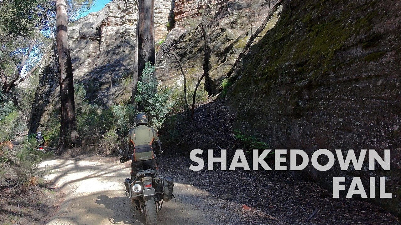 Stator Failure - Gardens of Stone - Adventure Bike Australia Ride