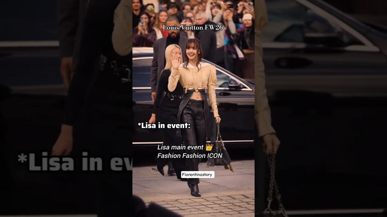 Episode 14: Lisa joins Zendaya and A-list stars at Louis Vuitton FW26. ✨