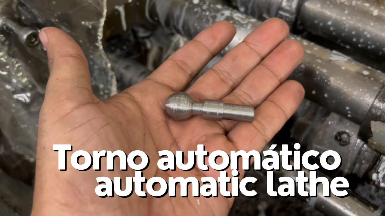automatic lathe - torno automático traub - usinagem