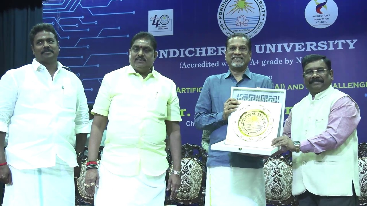 Special Lecture on “Evolution of Artificial Intelligence & its challenges” by Dr. Sridhar Vembu