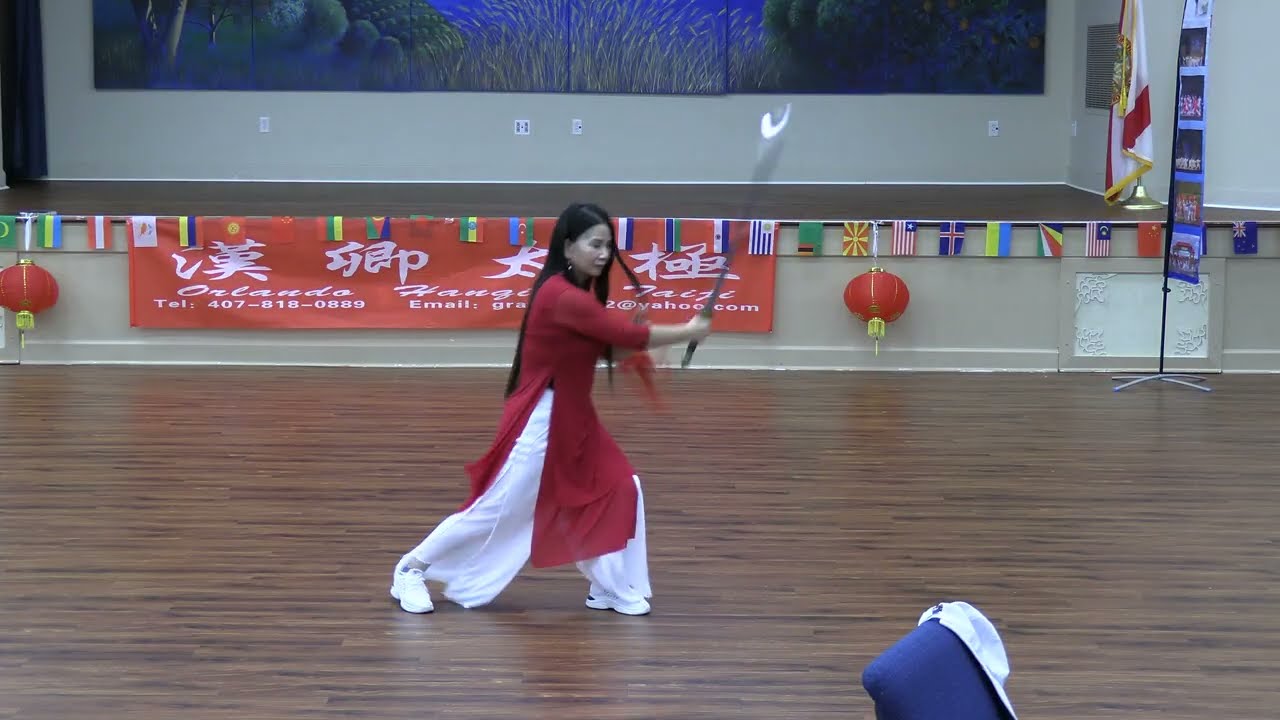 Tai Chi Sword by Mae at the Hanqing Tai Chi 2026 Lunar New Year Celebration 8 February 2026