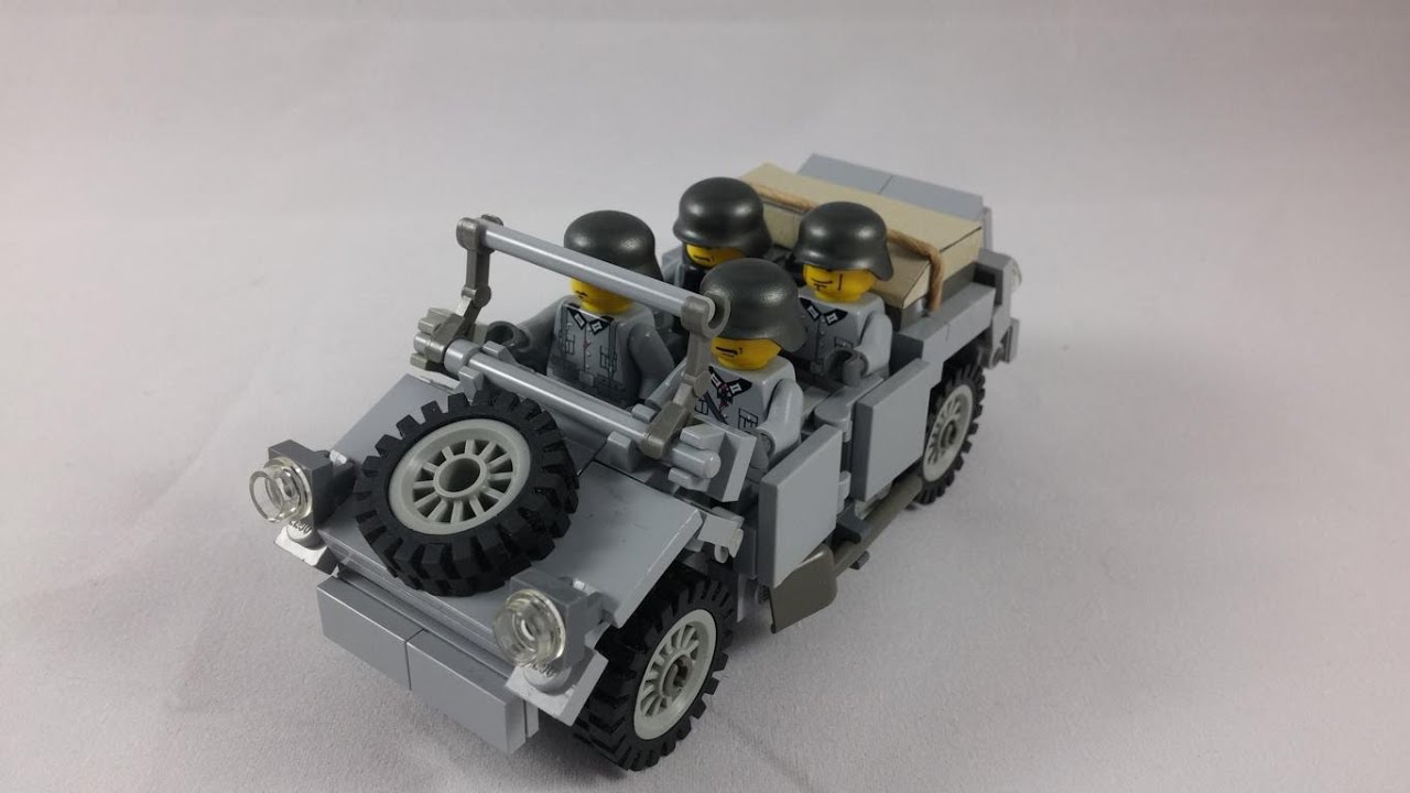 LEGO WW2 Kübelwagen Instructions | HD