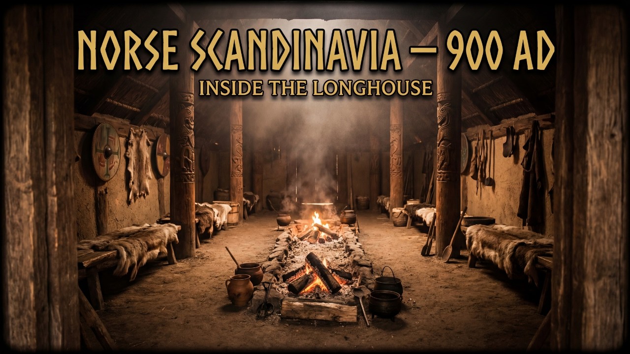 What Did Medieval Scandinavia Homes Look Like? Norse Engineering (AI Reconstruction)