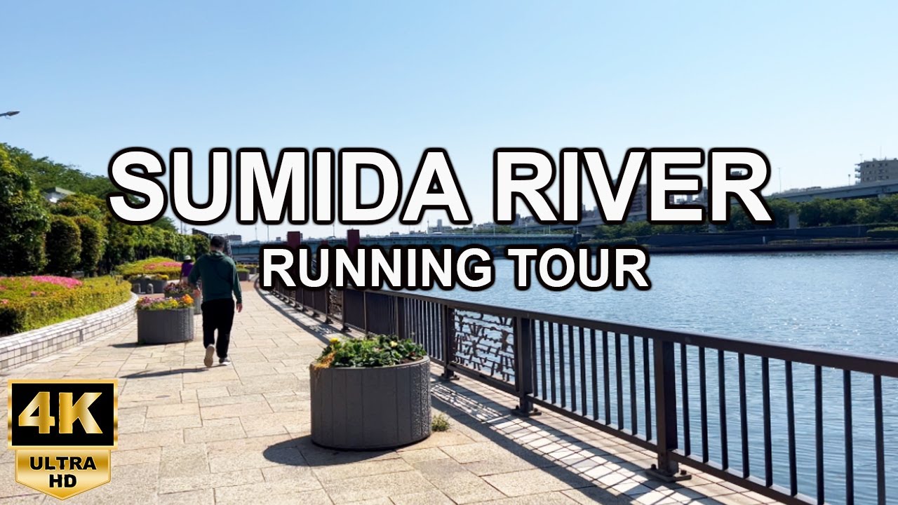 Sumida River Running Tour | Sumida Tokyo 2023 | 4K