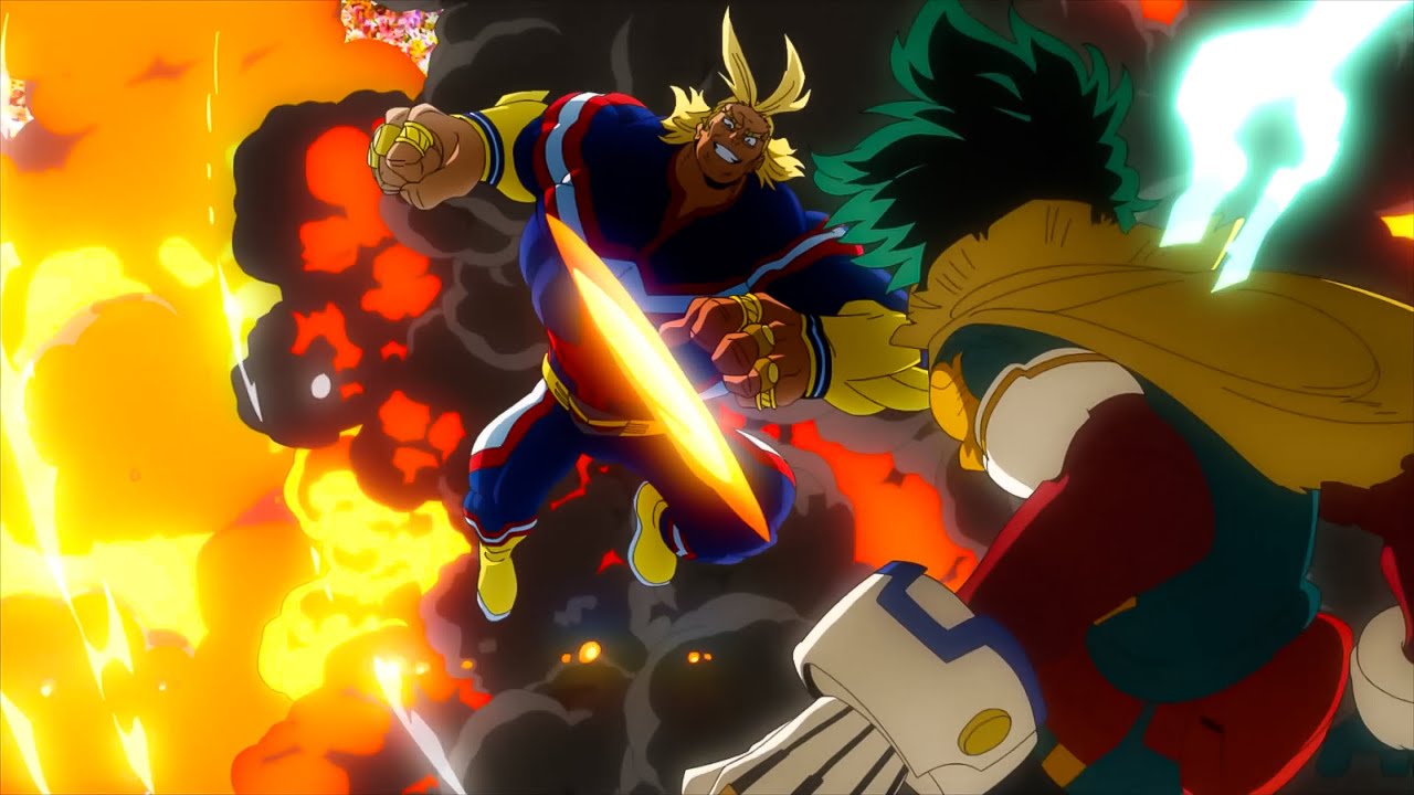 Deku, Bakugo & Shoto vs Dark Might「Boku no Hero Academia Movie 4: You're Next AMV」