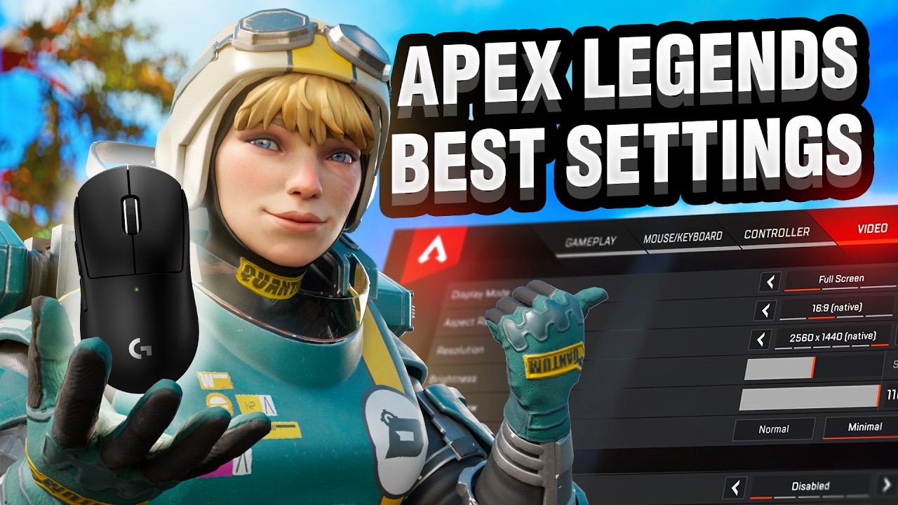 Master Guide: BEST Settings Apex Legends 2026