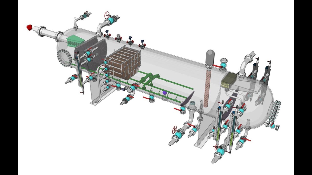 Three Phase Separator ( Explain out and internal Components )