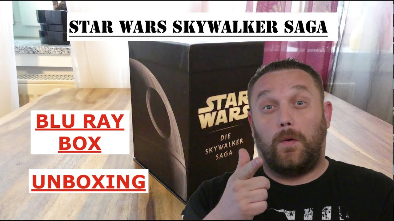 !!!Star Wars!!! Die Skywalker SAGA Blu Ray Box !!!UNBOXING!!!