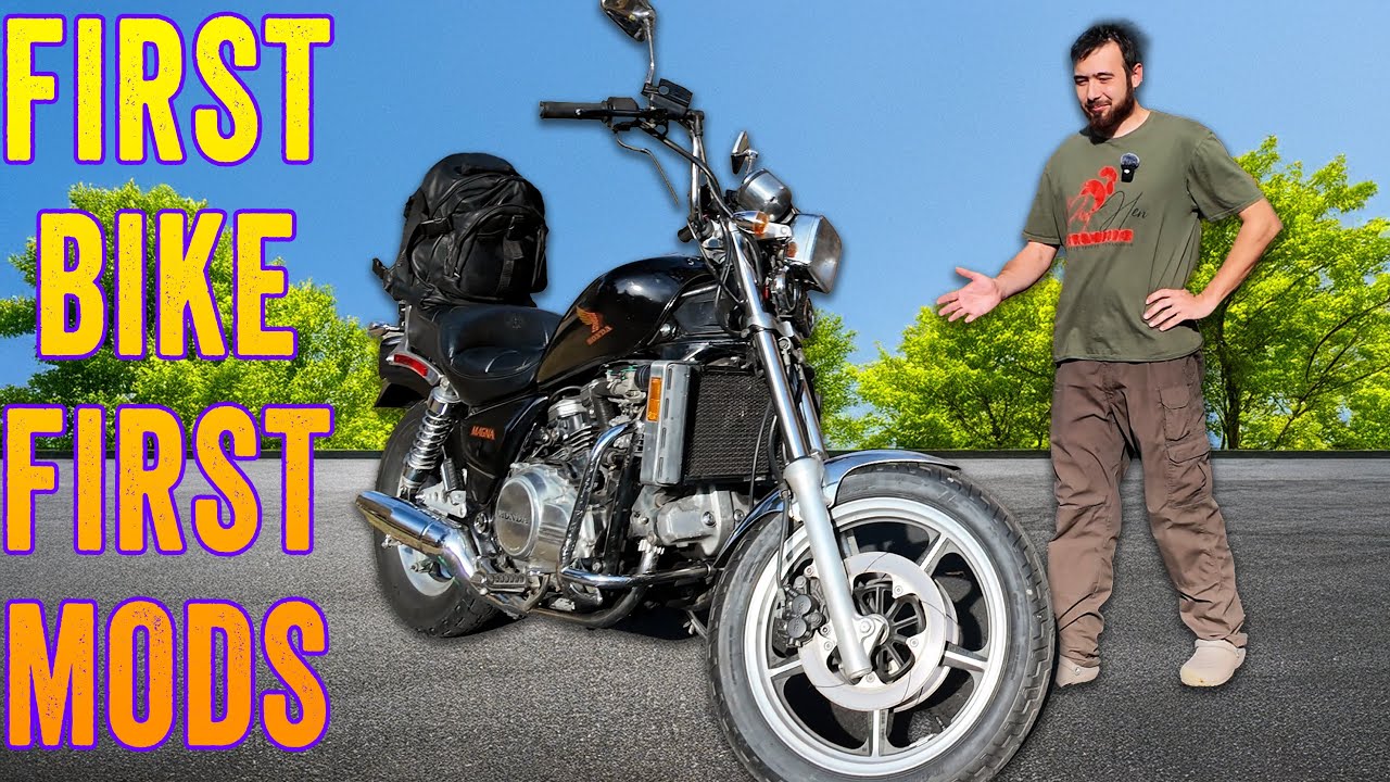 I bought (and IMMEDIATELY modified) a vintage Honda Magna