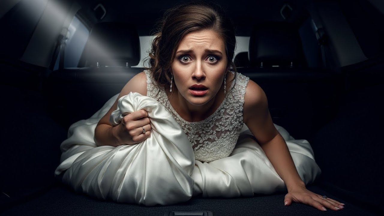Hide In The Trunk!” Her Driver Warned Her On Her Billionaire Wedding Morning — What She Saw...