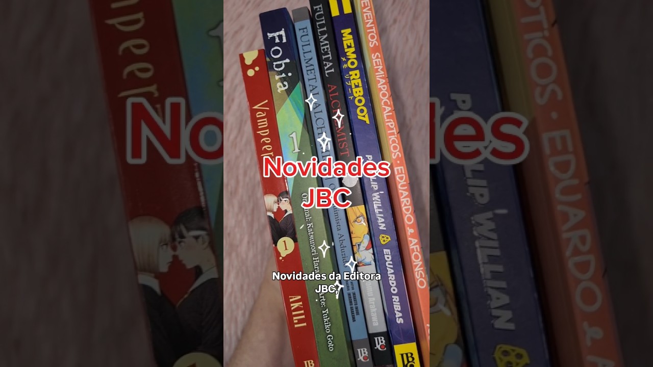 Novidades JBC Mang&aacute;s