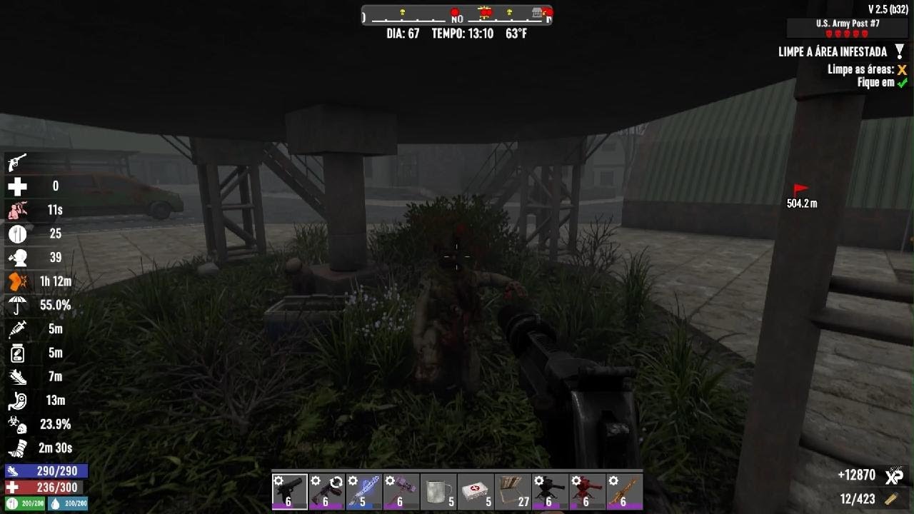 7 Days To Die, 2.5, INSANO, recomeço. Parte 63