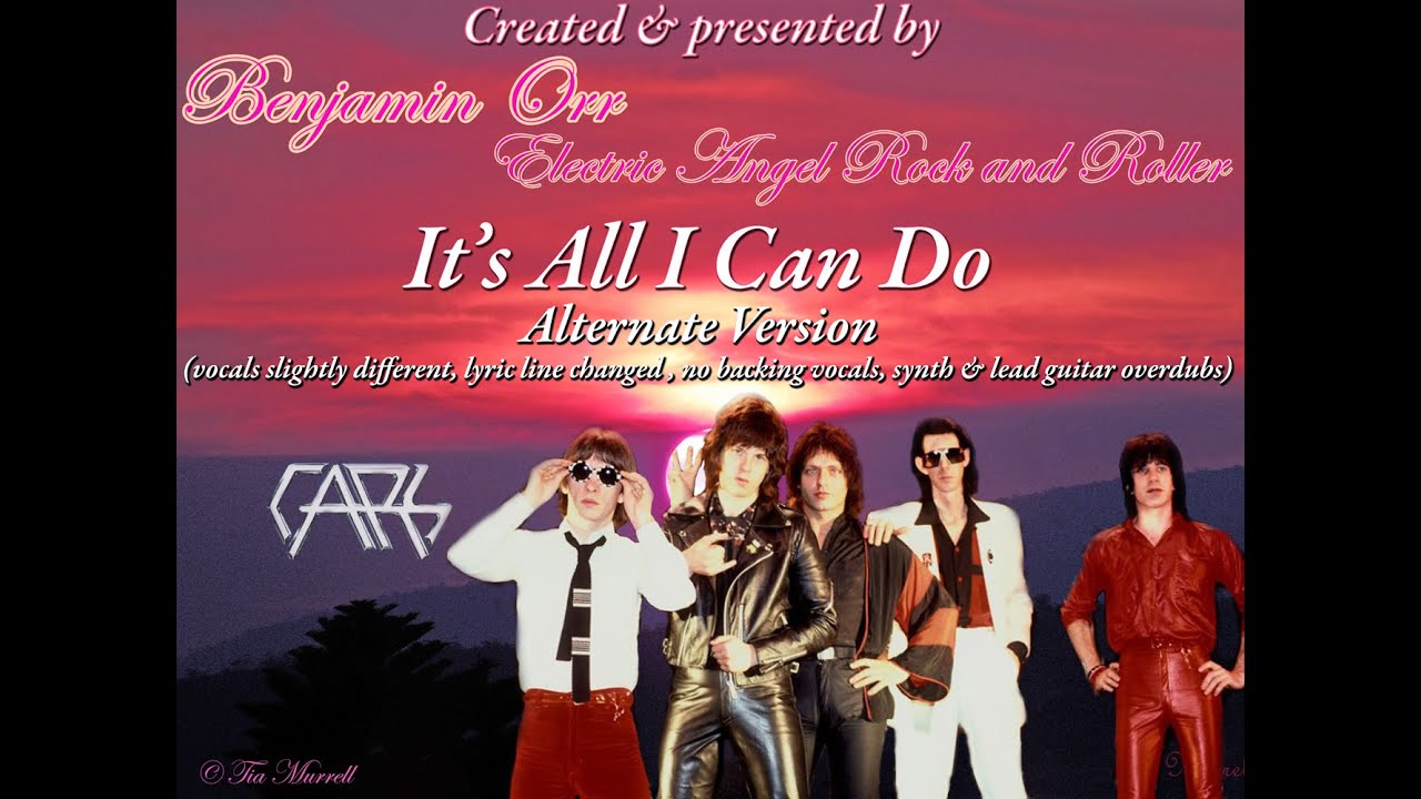 The Cars Benjamin Orr ~It's All I Can Do~ Rare Alternate Version ~no Vocal Overdubs etc~ Monitor Mix