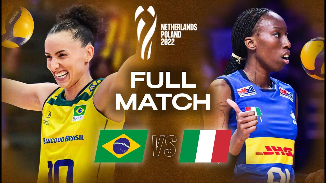 Italy 🇮🇹 vs. Brazil 🇧🇷 - Women's World Championships 2022 | Full Match - Volleyball