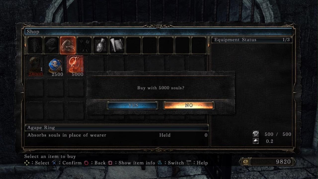 Optimized Agape/+5 Weapon under 40k SM - DaS2: Scholar of the First Sin