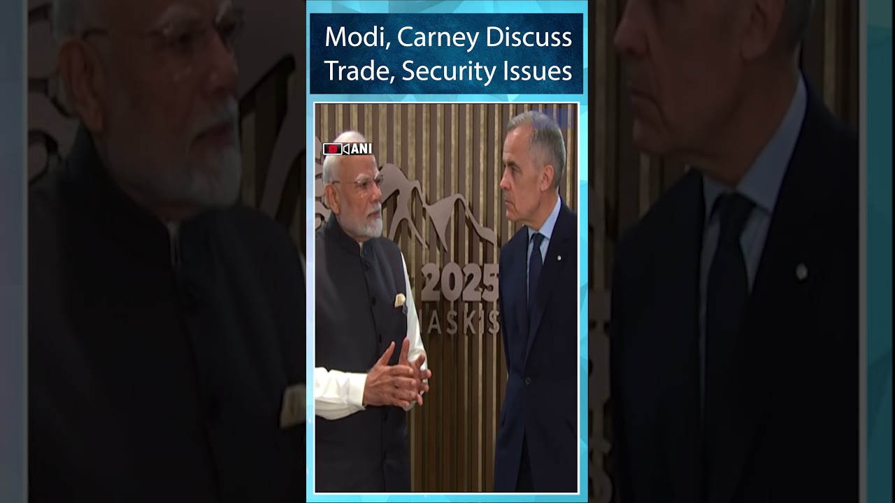 PM Modi holds bilateral talks with PM Mark Carney at G7 Summit in Canada