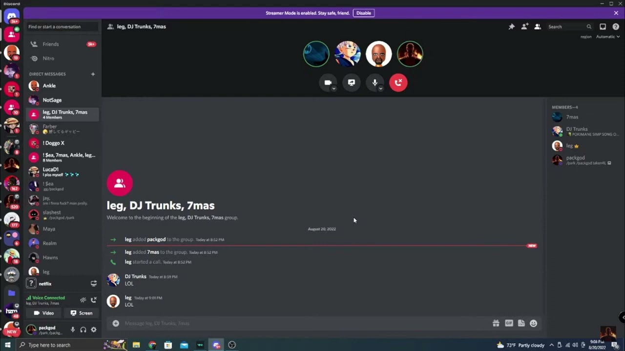 KJ Vs Packgod (DISCORD PACKING)