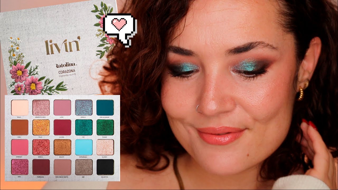 Paleta Livin´de Ratolina x Corazona | Swatches+Look | MiMundoBeauty