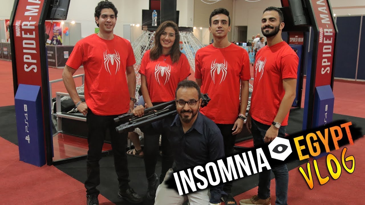 فلوق انسومنيا في مصر | أكبر تجمع للجيمرز Insomnia Egypt Vlog 2018