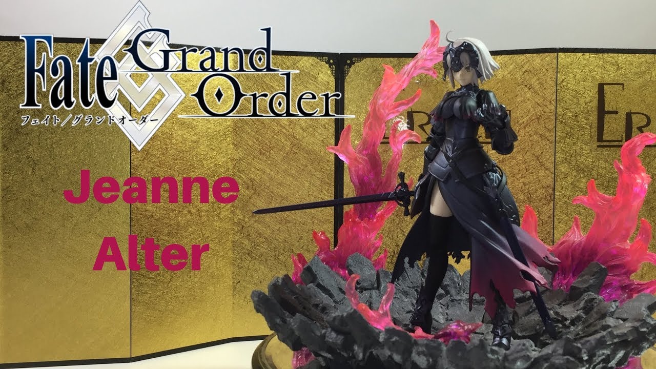 Figma 390 Fate/Grand Order Avenger Jeanne Alter Review (flag too heavy?)