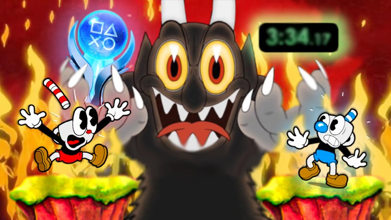 SPEEDRUN PLATYNY W CUPHEAD TO DIABELSKI POMYSŁ