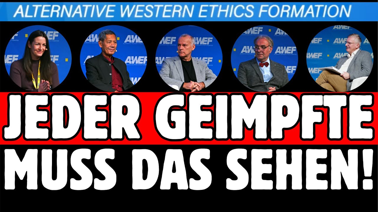 IHR WERDET BELOGEN Ärzte brechen ihr Schweigen A-WEF Prag 2024 Medizin der Zukunft